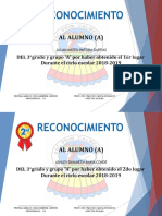 Reconocimientos 1 2 3 Lugar Calmecac