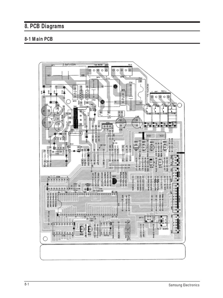 Main PCB and Display Module Diagrams and Part Lists | PDF | Computer