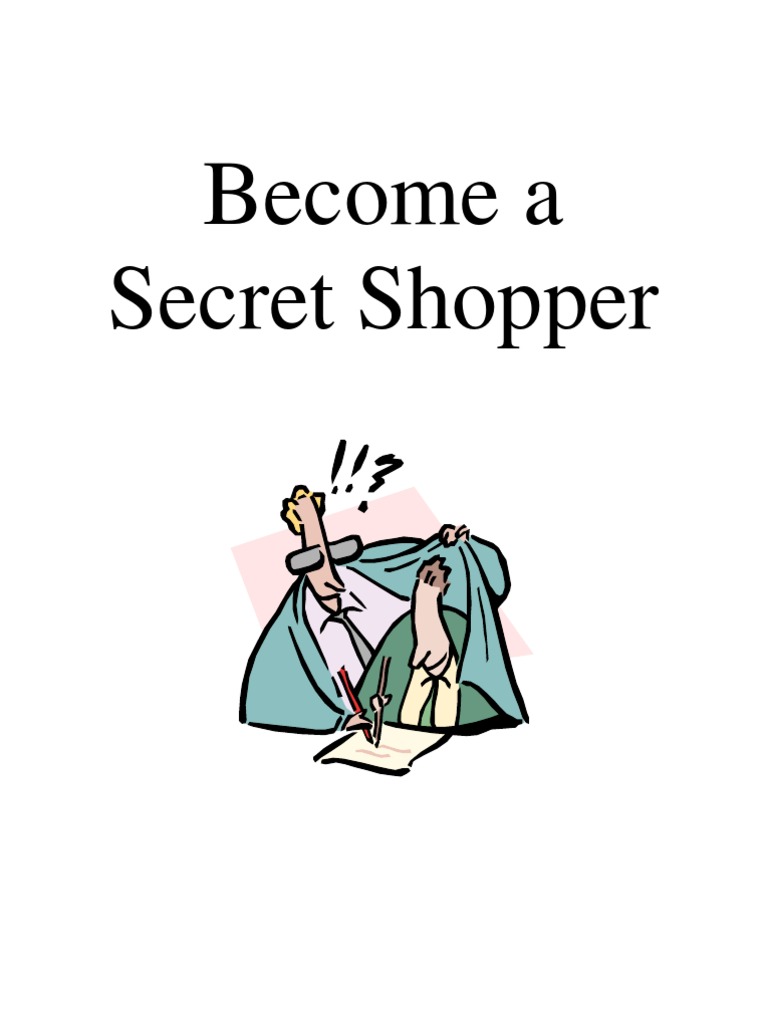 Become A Secret Shopper | PDF
