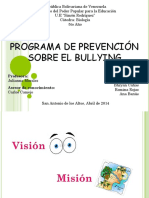 Programa Sobre El Bullying VENEZUELA