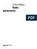 Prog Bourdieu Pierre - El Sentido Practico (Cap 3 Estructuras, Habitus y Practicas)