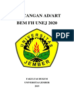 Rancangan Adart Bem FH Unej