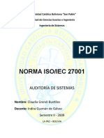 Norma Iso 27001