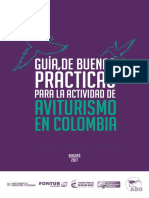 Guia Buenas Practicas Aviturismo Colombia Espanol