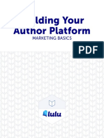 Author platform marketing basics - lulu