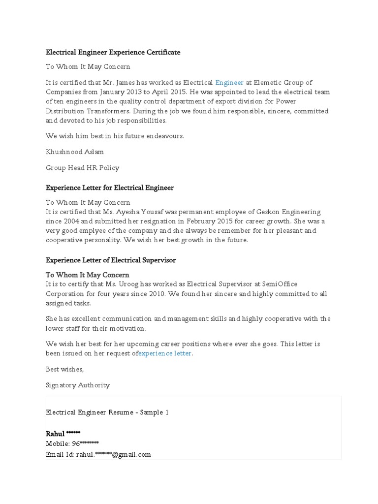 Certified online electrical engineer
