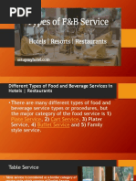 types of service