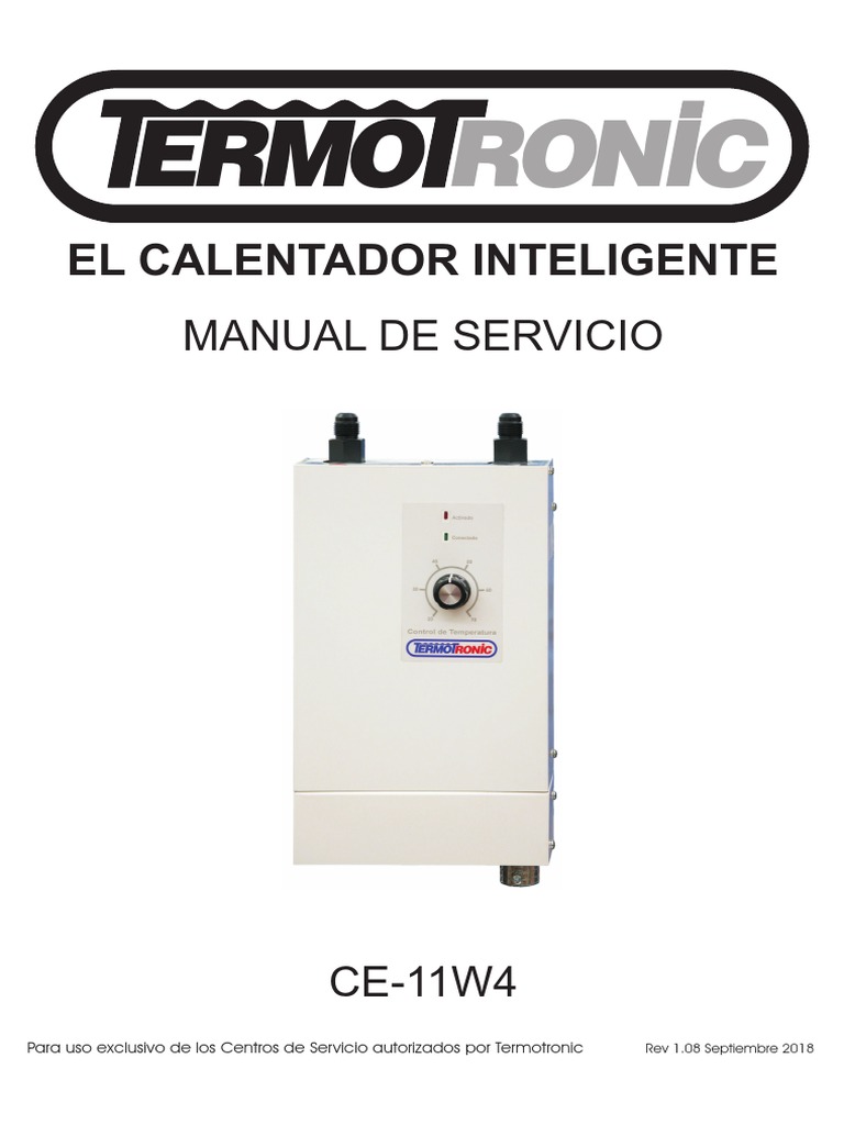 Calentador de agua Eléctrico Termotronic