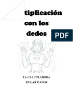 Multiplicacion Con Los Dedos