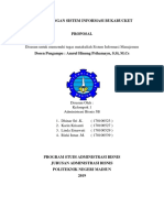 PROPOSAL SIM Kelompok 1 5B Politeknik Negeri Madiun 2019