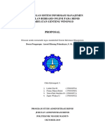 PROPOSAL SIM Kelompok 6 5B Politeknik Negeri Madiun 2019 PDF