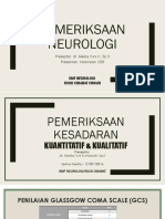 Pemeriksaan Neurologi - Kelompok 15B