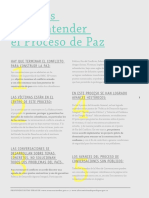 Diez Ideas para Entender El Proceso de Paz