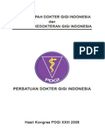 Buku Lafal Sumpah Dokter Gigi Indonesia Kode Etik Kedokteran Gigi Indonesia PDF