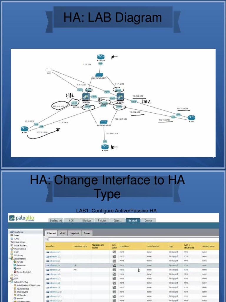 Palo Alto HA Configuration Guide | PDF | Router (Computing) | Internet ...