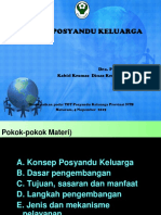 Konsep Posyandu Keluarga