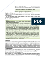 Salivary flow rate and xerostomia in patients with type I and II diabetes mellitus