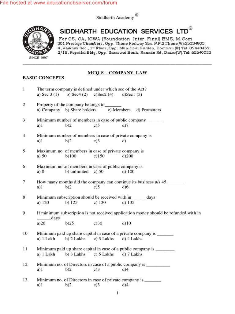 ibps-law-officer-study-material-company-law-mcq-pdf-corporate-law