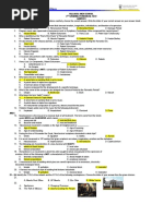 Q3 - Mapeh 9 - Peridical Examination