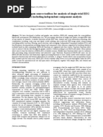 Download EEGLAB an open source toolbox for analysis of single-trial EEG dynamics including independent component analysis by arnodelorme SN4424799 doc pdf