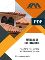 Manual de Instalación Teja ALTUSA PDF