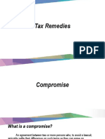 Tax Remedies