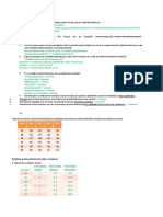 Exerciţii STATISTICA