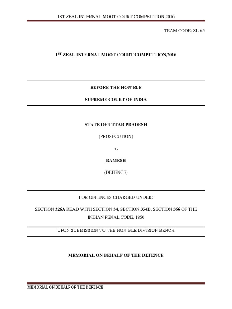 Memo Respondent Pdf Reasonable Doubt Acquittal