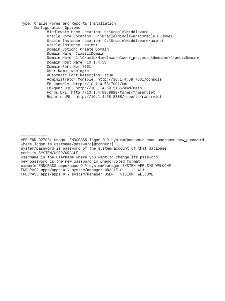 Weblogic | PDF