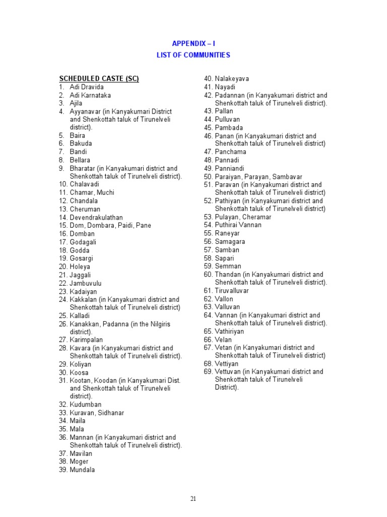 list-of-the-caste-pdf-tamils-tamil-nadu
