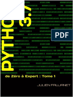 Python 3.7 Tome 1 PDF