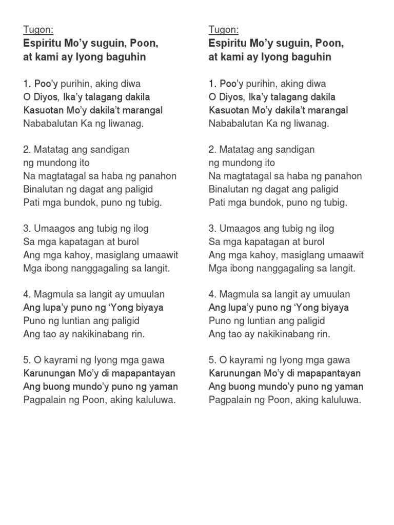 Tugon | PDF