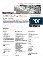 EnerLINE Medium Voltage Switchboards - SUBCOE - VFD, Power & Control Systems OEM