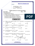 CBSE Maths Sample paper based on CBSE pattern. Sample Paper for 2014 Class IX By CBSEGuess Expert Mr. SHIVANSHU ATREY