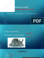 Effects of E-Waste On The Environment