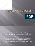 radiogenic isotopes