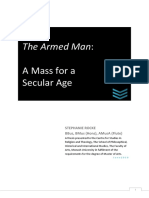 The Armed Man A Mass For A Secular Age PDF