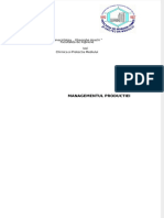 Managementul Productiei in Industria Chimica PDF