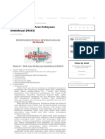 PKK Modul 3 Hak Atas Kekayaan Intelektual (HAKI)