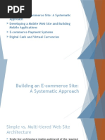 Building An E Commerce Site A Systematic Approach