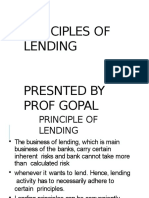 Principle of Lending