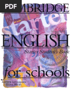 Download Cambridge - English for Schools - Starter Students Book by Inesa Pakalniskiene SN44249577 doc pdf