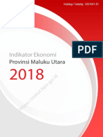 Indikator Ekonomi Provinsi Maluku Utara 2018 PDF