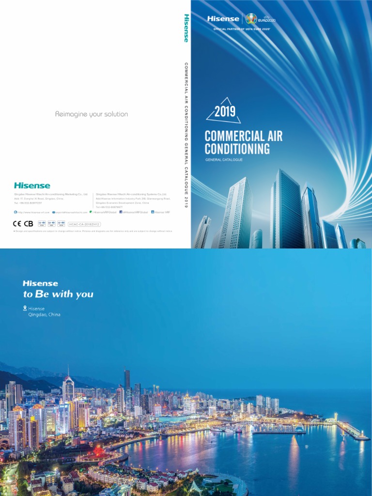 2019 Hisense Vrf General Catalogue Pdf Air Conditioning