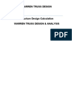 Truss Design - Analysis Report