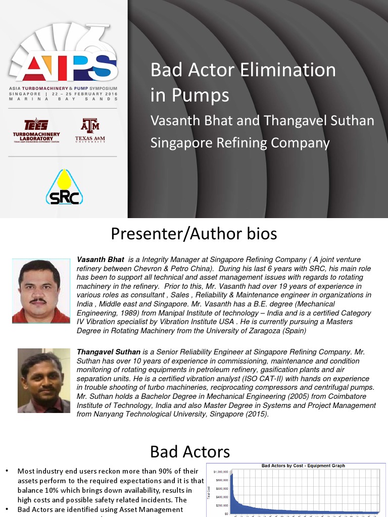 Bad Actor Defect Elimination | PDF | Wear | Tungsten