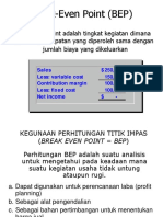 Break Even Point PDF