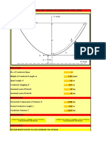 Aluminium Conductor Sag Tension Calculator