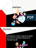 Modes of Nutrition