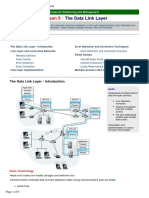 Computer Networking and Management: Data Link Layer